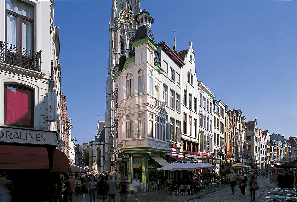 ANVERS, l'Oude Koornmarkt