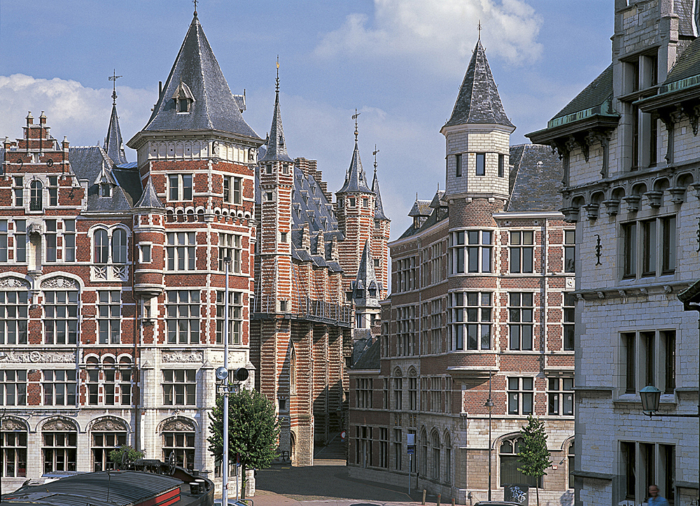 ANVERS, l'ancienne boucherie près du van Dijckkaai