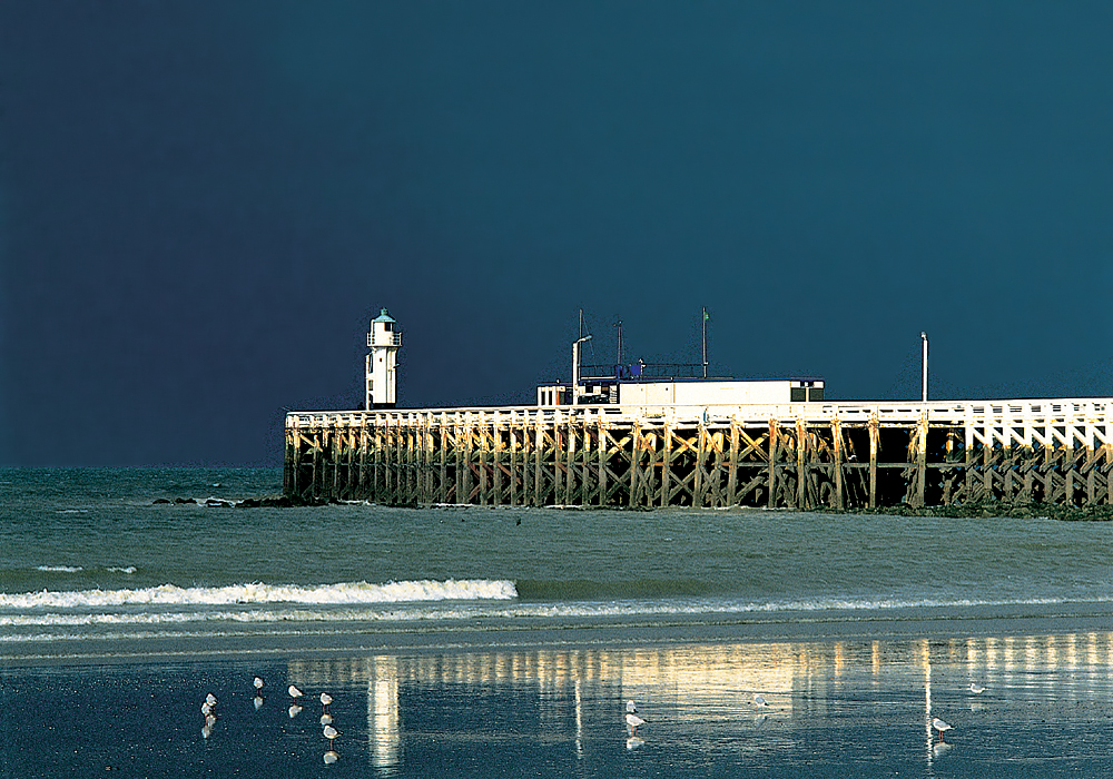 Ostende, estacades