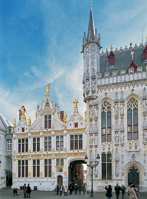 BRUGGE, Burgplein, stadhuis