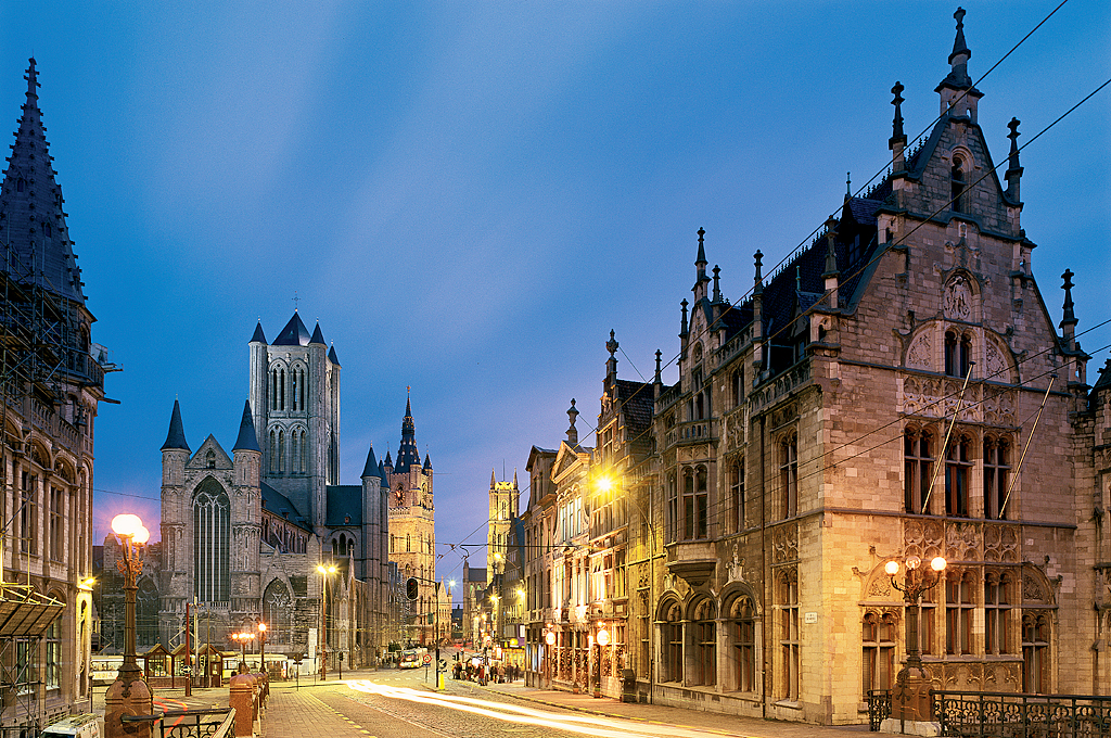 GHENT, from St Michael's bridge