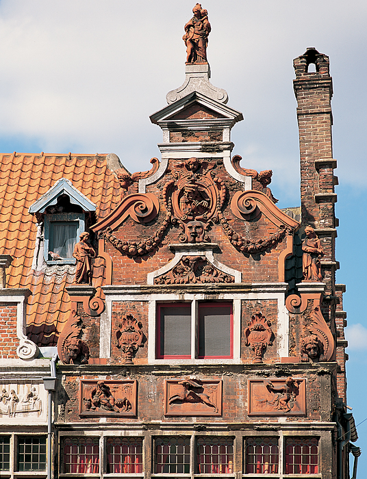 GENT, het huis "Het Vliegend Hert", Kraanlei 81