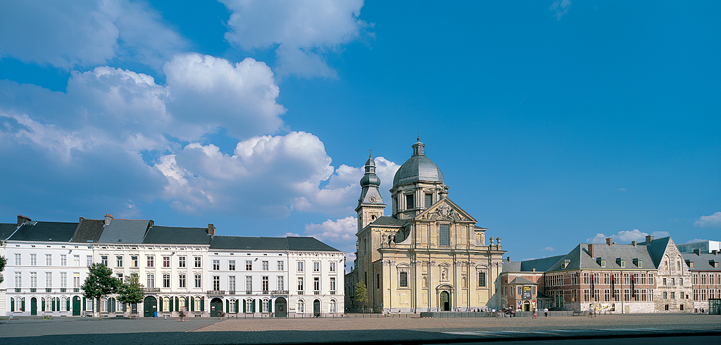 GHENT, Saint- Pter's Abbey, St Peter's Square