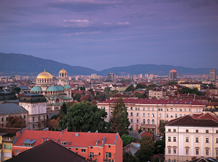 SOFIA, La cathédrale orthodoxe Saint- Alexandre Nevski