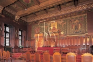 BRUXELLES, hôtel de ville: la salle des mariages