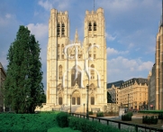 BRUXELLES, cathédrale Saint-Michel-et-Gudule