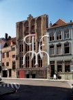 BRUGES, Kuipersstraat, la &quot;Zwart Huus&quot;