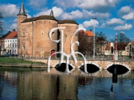 BRUGES, porte de Gand