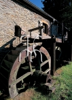 Les aubes des roues du moulin d&#039;Asselborn