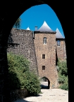 Luxemburg stad, stadspoort langs Pfaffenthal