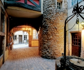 Luxembourg city, 16th century turret, Rue de la Loge