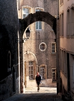 Luxemburg stad, de poort &quot;Hellepuert&quot;