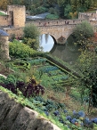 Luxembourg City, fortified bridge &quot;Stierchen&quot;