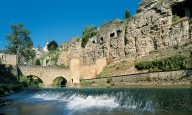 Luxembourg ville, pont fortifié &quot;Stierchen&quot;