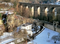 Luxembourg ville, écluse fortifiée &quot;Maierchen&quot;