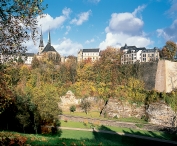 Luxemburg stad, de kathedraal