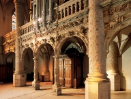 Luxembourg ville, le Jubé de la cathédrale