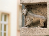 Luxemburg stad, rue Marché-aux-Herbes, het huis Mohr-de Waldt