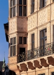 Luxembourg ville, la façade du palais grand-ducal