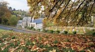 Luxembourg city, parc de l&#039;Hospice civil.