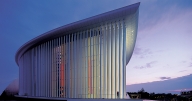 Luxembourg city, the Grand Duchess Josephine-Charlotte concert hall