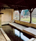 Luxembourg city, rural public washhouses near Hamm