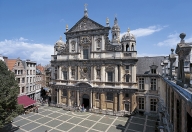 ANTWERP, Saint-Charles Borromeo at Hendrik Conscience Square