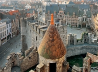 GHENT, Sint-Veerle square