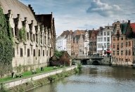 GENT, vleeshal langs de Leie