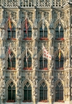 LOUVAIN, grand-place, hôtel de ville