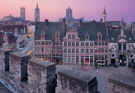 GHENT, Sint-Veerle&#039;s square