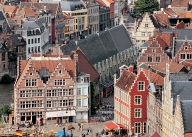 GHENT, meat market, Greengrocer&#039;s Market square