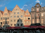 GHENT, Korenmarkt, the Borluut house