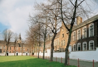 GHENT, the Little Beguinage on Lange Violettestraat